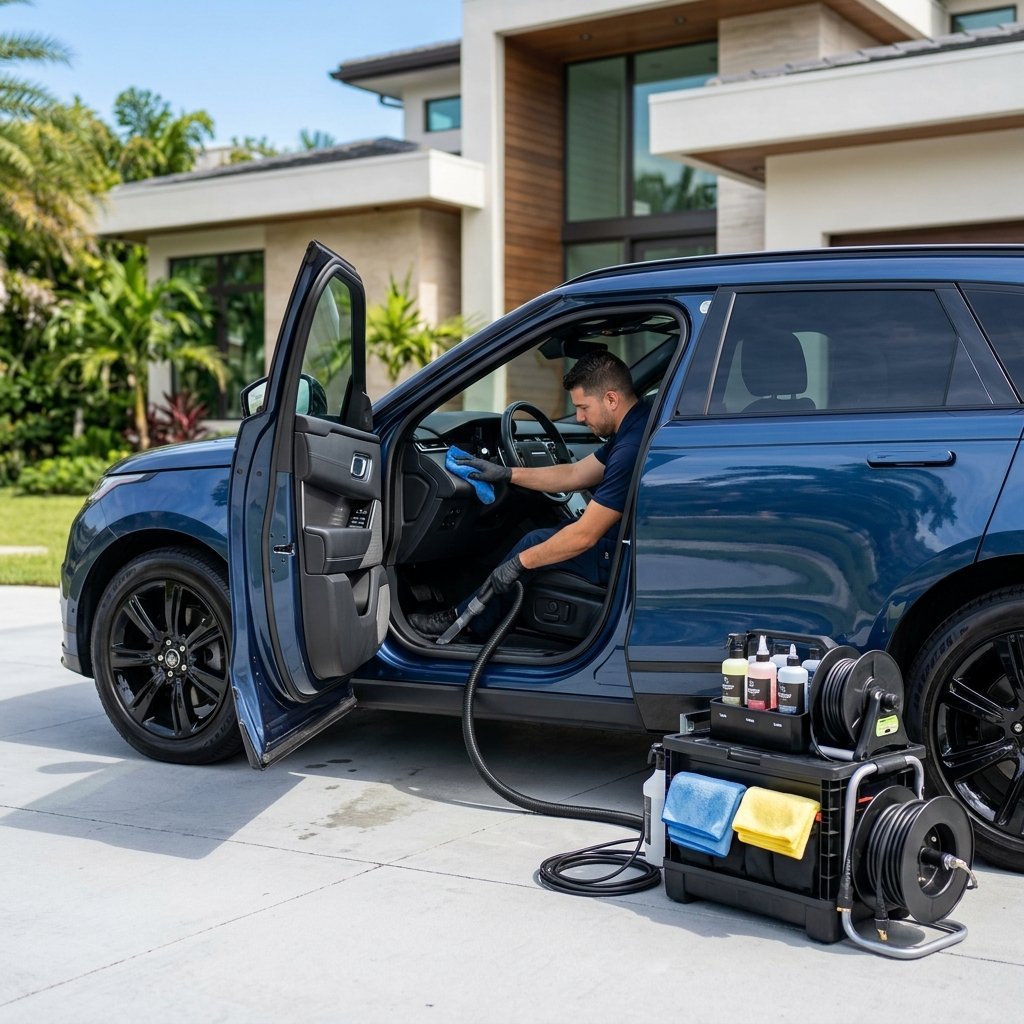 Complete Care — exterior plus interior vacuum and wipe-down
