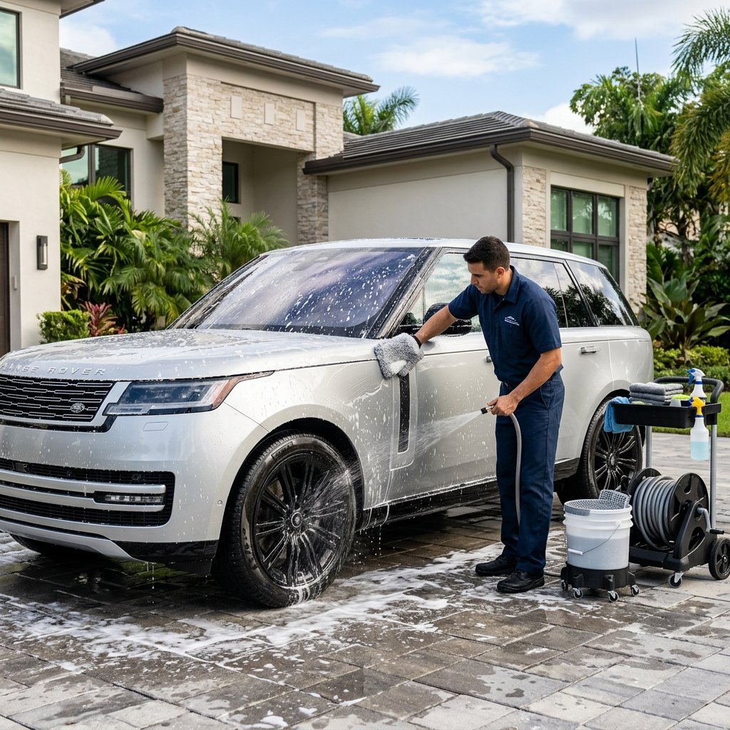 Essential Wash — exterior hand wash and dry
