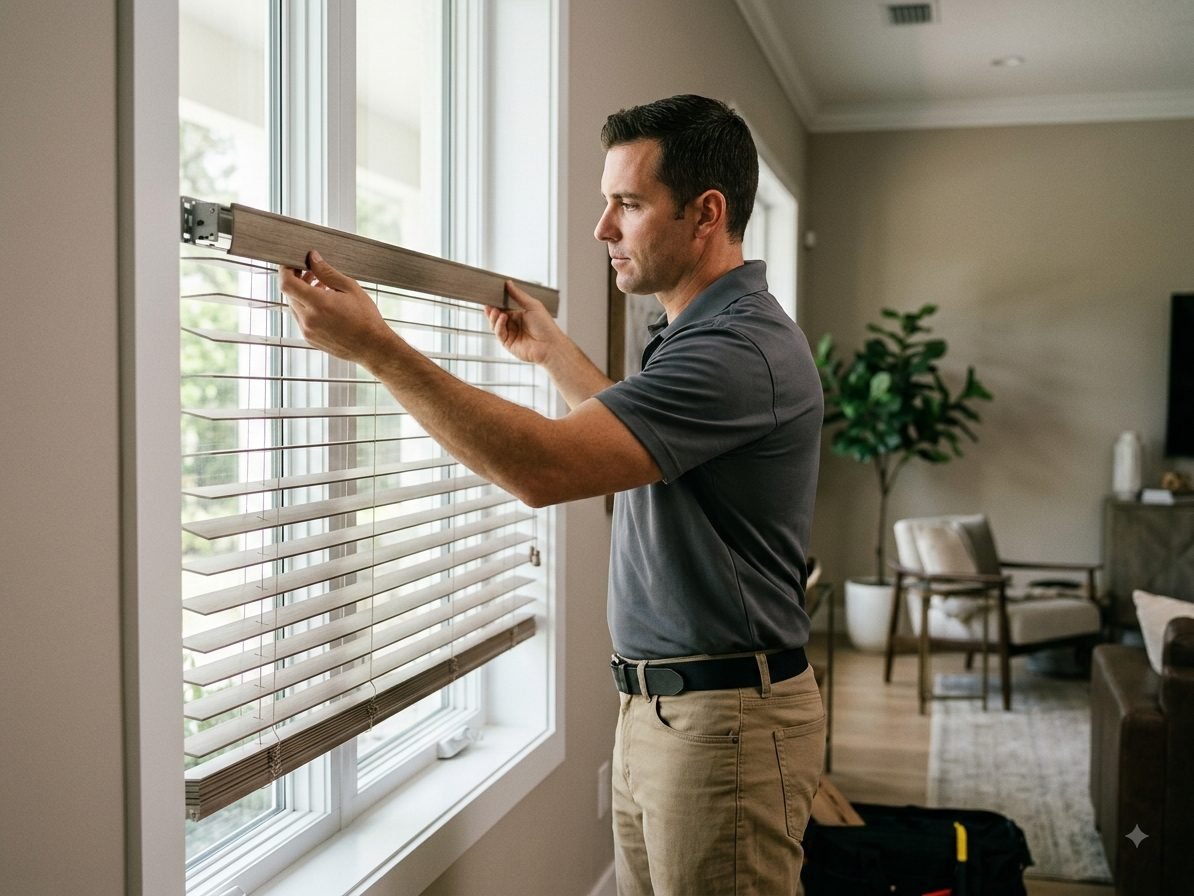 Window Blind Installation